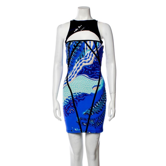 Emilio Pucci Neoprene Runway Dress - Picture 1 of 5